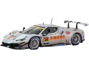 Ferrari 296 GT3 Ponos Racing 2024�N Super GT GT300 #45 Cozzolino Wadoux/ LOOKSMART 1/43 �~�j�J�[