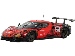 Ferrari 296 GT3 Kessel Racing 2024�N �X�p24���ԃ��[�X #74 Hartshorne Tuck Bell Hull/ LOOKSMART 1/43 �~�j�J�[