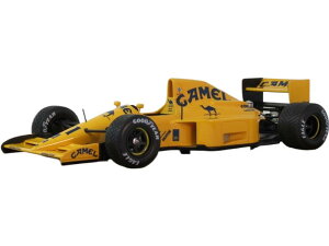 Lotus 102 Lamborghini 1990N F1 AJGP \I #11 D.[EBbN fBXvCP[Xt/ Tecno 1/18 ~jJ[