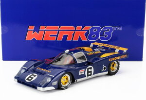 �y�\��zFERRARI�t�F���[�� 512M �`�[�� PENSKE SUNOCO N 6 3�� �f�C�g�i 24���� 1971 �u���[ / WERK83 1/18 �~�j�J�[