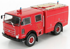 OM FIAT�t�B�A�b�g 150 �|���v�� �^���N�� ���h�� �C�^���A 1968 ���b�h CENTAURIA-WORLD-TRUCK-FIRE-ENGINE-POMPIERS-FEUERWEHR / EDICOLA 1/43 �~�j�J�[