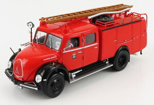 MAGIRUS�}�M���X DEUTZ TLF16 MERCUR 125A �^���N�� ���h�� �h�C�c 1961 ���b�h�u���b�N CENTAURIA-WORLD-TRUCK-FIRE-ENGINE-POMPIERS-FEUERWEHR / EDICOLA 1/