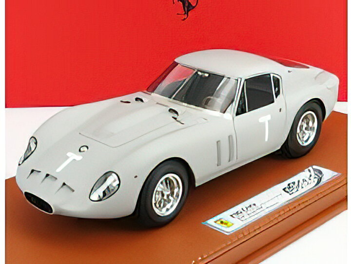 FERRARIフェラーリ 250 GTO PROTOTYPE MONZA 1961 BBR COUPE S.MOSS MATT SPERIMENTALE W.MAIRESSE 18 TEST 1 ミニカー - GREY