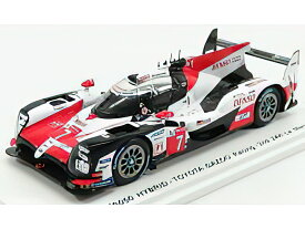 TOYOTAトヨタ TS050 HYBRID TEAM TOYOTA GAZOO RACING N 7 2nd 24h LE MANS 2018 M.CONWAY - K.KOBAYASHI - J.M.LOPEZ - WHITE RED BLACK /SPARK 1/43 ミニカー