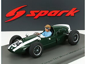 COOPER - F1 T51 CLIMAX TEAM COOPER CAR COMPANY N 24 WINNER MONACO GP JACK BRABHAM 1959 WORLD CHAMPION - GREEN WHITE /SPARK 1/43 ~jJ[