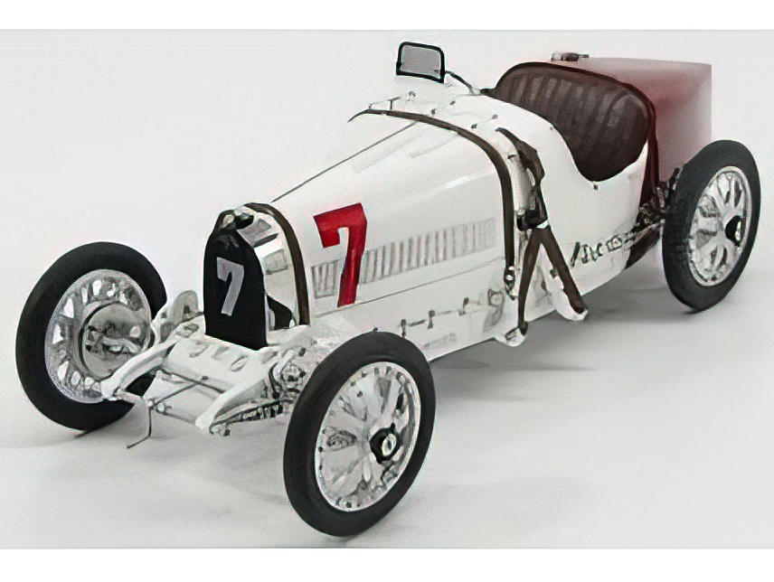 BUGATTI T35 N GP NATIONAL COLOUR PROJECT POLAND 1924 WHITE RED   CMC 18 ミニカー