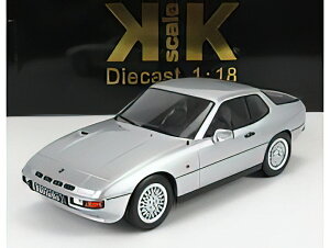 PORSCHE - 924 TURBO COUPE 1986 - SILVER /KK-SCALE 1/18 ~jJ[