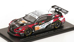 Lexus RC F GT3 No.87 24ԃ} Kimura/Masson/Hawksworth 2024/ Spark 1/43 ~jJ[