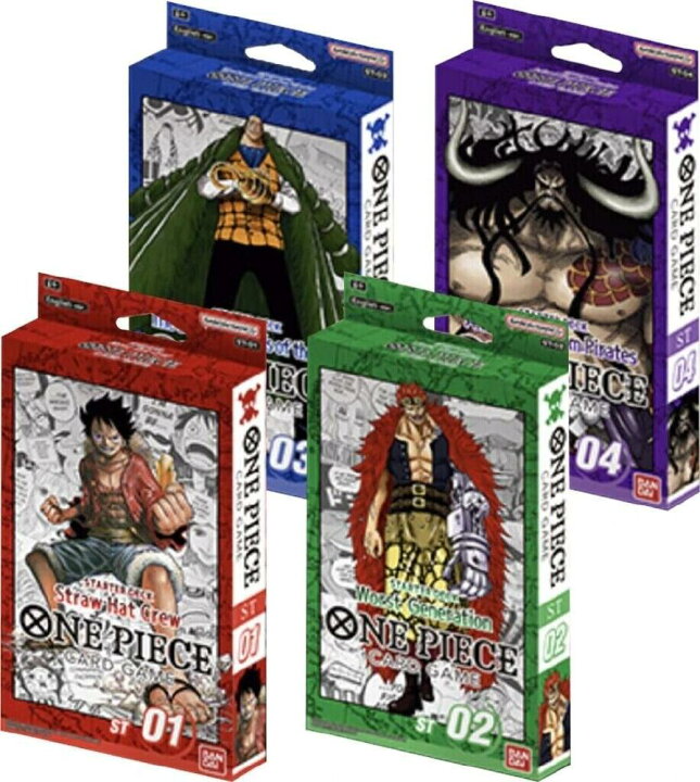 楽天市場】One Pieceワンピースカードゲーム ST01-04英語版北米 