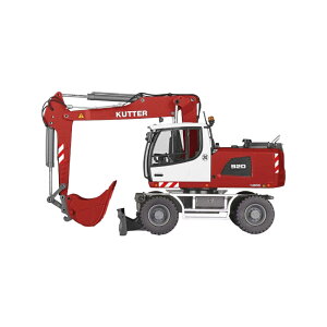 Kutter Liebherr A920 wheeled excavator Vx / CONRAD 1/50 ݋@B͌^ Hԗ