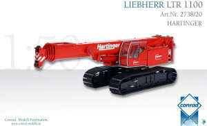 Hartinger Liebherr LTR 1100 teleskop craneN[[N[ /Conrad 1/50݋@B͌^