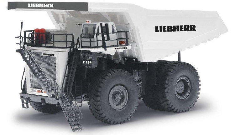 ミニチュア模型ミニカー LIEBHERRリープヘル T 284 Mining truck ダンプ 建設機械模型 工事車両 Conrad ミニチュア WEB限定カラー ご予約品 50 1