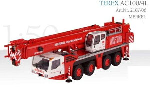 Merkel Terex AC 100/4L crane model 2107/06 /Conrad 1/50 ~j`A ݋@B͌^ Hԗ