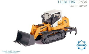 Liebherr[vw LR636 Laderaupe /Conrad 1/50 ~j`A ݋@B͌^ Hԗ