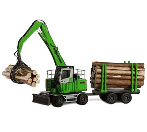 Sennebogen material handler 735 E trailer /Conrad 1/50 ~j`A ݋@B͌^ Hԗ