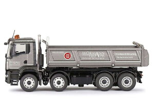 Wormann MAN TGS NN 8x4 Meiller Three-Way Tipper 81241/02 /Conrad 1/50 ~j`A ݋@B͌^ Hԗ