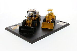 Wheel Loader Evolution Series Cat 966A & Cat 966MzC[[_[ /݋@B͌^ Hԗ Diecast masters 1/50 ~j`A