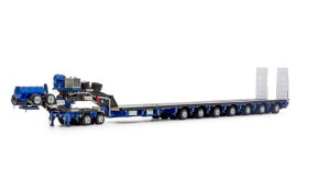 2x8 Dolly + 7x8 Lowloader steerable blue greyg[[ /DRAKE 1/50 ݋@B͌^