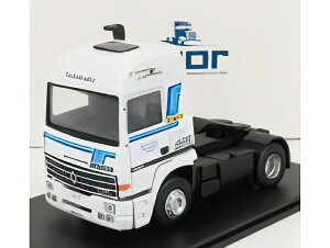 RENAULT - R420 TURBO INTERCOOLER TRACTOR TRUCK 2-ASSI BLANC PIERRE TRANSPORTS 1986 - WHITE gbN gN^/ELIGOR 1/43 gbN