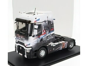 RENAULT - T-LINE HIGH TRACTOR TRUCK ARRAS 2-ASSI 2021 - BLACK WHITE gbN gN^/ELIGOR 1/43 gbN