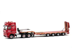 Nooteboom Redline Series Mercedes Benz Actros GigaSpace 6x4 with 4axle MCOS lowloader trailerトレーラー /IMC 1/50建設機械模型