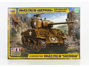 TANK - SHERMAN M4A3 MILITARY 1944 - // ZVEZDA 1/35 fLbg vf͌^