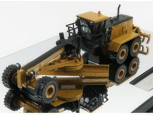 CATERPILLAR CAT24M RUSPA LIVELLATRICE GOMMATA SCRAPER TRACTOR MOTOR GRADER YELLOW BLACK / Diecast Masters 1/125 ݋@B͌^ Hԗ