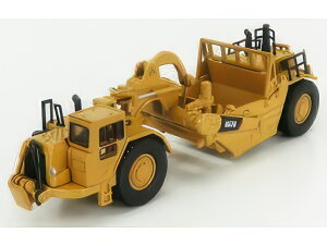 CATERPILLAR CAT657G RUSPA GOMMATA WHEEL TRACTOR SCRAPER YELLOW BLACK / Diecast Masters 1/125 ݋@B͌^ Hԗ