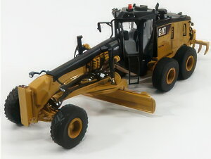 CATERPILLAR CAT14M3 RUSPA LIVELLATRICE GOMMATA SCRAPER TRACTOR MOTOR GRADER YELLOW BLACK / Diecast Masters 1/50 ݋@B͌^ Hԗ