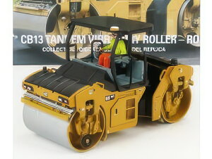 CATERPILLAR CATCB13 RULLO VIBRANTE MONOTAMBURO SCHIACCIASASSI STONE CRUSHER ROLL UTILITY COMPACTOR YELLOW BLACK / Diecast Masters 1/50 ݋@B͌^ Hԗ
