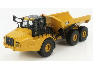 CATERPILLAR CAT745 CASSONE RIBALTABILE CAVA 3 ASSI ARTICULATED TRUCK YELLOW BLACK _v / Diecast Masters 1/64 ݋@B͌^ Hԗ