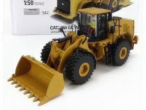 CATERPILLAR CAT966GC RUSPA GOMMATA SCRAPER TRACTOR WHEEL LOADER YELLOW BLACK zC[[_ / Diecast Masters 1/50 ݋@B͌^ Hԗ