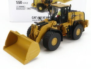 CATERPILLAR CAT982XE RUSPA GOMMATA SCRAPER TRACTOR WHEEL LOADER YELLOW BLACK ホイールローダ / Diecast Masters 1/50 建設機械模型 工事車両