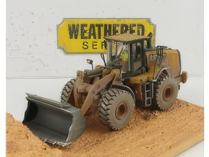 CATERPILLAR CAT966M RUSPA GOMMATA SCRAPER TRACTOR WEATHERED MEDIUM WHEEL LOADER YELLOW BLACK zC[[_ / Diecast Masters 1/50 ݋@B͌^ Hԗ