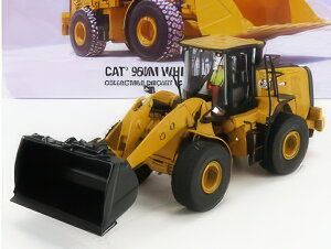 CATERPILLAR CAT950M RUSPA GOMMATA SCRAPER TRACTOR WHEEL LOADER YELLOW BLACK ホイールローダ / Diecast Masters 1/50 建設機械模型 工事車両