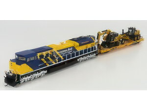CATERPILLAR HO PROGRESS RAIL TRAIN SET F ESCAVATORE GOMMATO SU ROTAIE FERROVIARIE/ Diecast Masters 1/87 ݋@B͌^ Hԗ