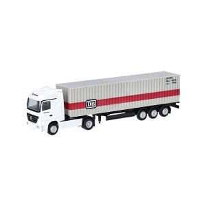 Herpa Deutsche Bahn Mercedes Benz Actros コンテナセミトレーラー 066846/ Herpa 1/120 模型
