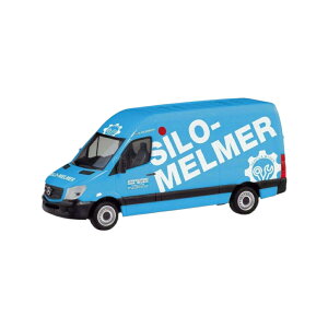 Herpa Silo Melmer Mercedes Benz Sprinter 13 �{�b�N�X HD 095419/ Herpa 1/87 �͌^