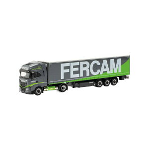 Herpa Fercam Iveco S-Way LNG カーテンサイドセミトレーラー 315029/ Herpa 1/87 模型