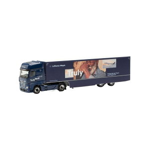 Herpa Lufthansa Mercedes Benz Actros GigaSpace {bNXZ~g[[ 317054/ Herpa 1/87 ͌^