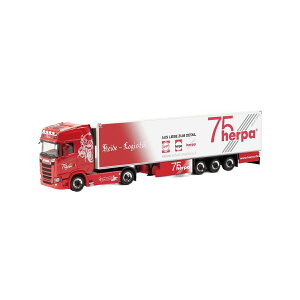 Herpa Heide Logistik 75 Jahre Herpa Scania CS20HD ①Z~g[[ 317733/ Herpa 1/87 ͌^