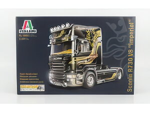 SCANIA R730 TRACTOR TRUCK V8 TOPLINE 2 ASSI 2011 / fLbg vf / ITALERI 1/24 ͌^