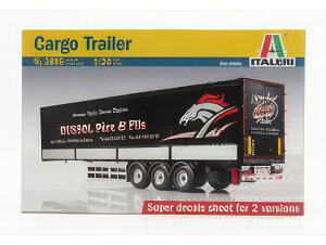 TRAILER TRAILER FOR TRUCK RIMORCHIO TELONATO / fLbg vf / ITALERI 1/24 ͌^