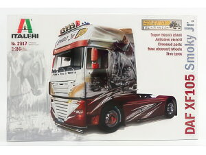 DAF XF105 460 SPACE CAB TRACTOR TRUCK 2 ASSI 2011 / fLbg vf / ITALERI 1/24 ͌^