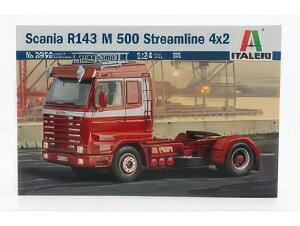 SCANIA 143M 500 4x2 STREAMLINE TRACTOR TRUCK 2 ASSI 1994 / fLbg vf / ITALERI 1/24 ͌^