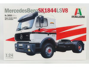 MERCEDES BENZ SK1844 V8 TRACTOR TRUCK 2 ASSI 1994 モデルキット プラモデル / ITALERI 1/24 模型