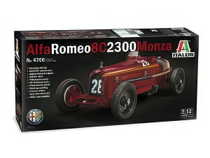 ALFA ROMEO F1 8C 2300 MONZA N 28 WINNER MONACO GP 1932 TAZIO NUVOLARI RED fLbg vf / ITALERI 1/12 ͌^