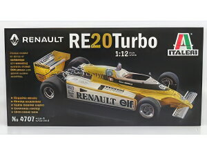 RENAULT F1 RE20 TURBO N 16 SEASON 1980 R.ARNOUX N 15 J.P.JABOUILLE YELLOW WHITE fLbg vf / ITALERI 1/12 ͌^