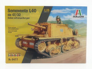 IVECO FIAT ANSALDO SEMOVENTE L40 47/32 TANK MILITARY 1941 / fLbg vf / ITALERI 1/35 ͌^