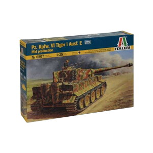 Panzerkampfwagen VI Tiger I version E medium production/ ITALERI 1/35 ͌^ vf